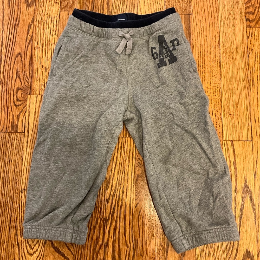 GAP Kids Charcoal Gray Joggers